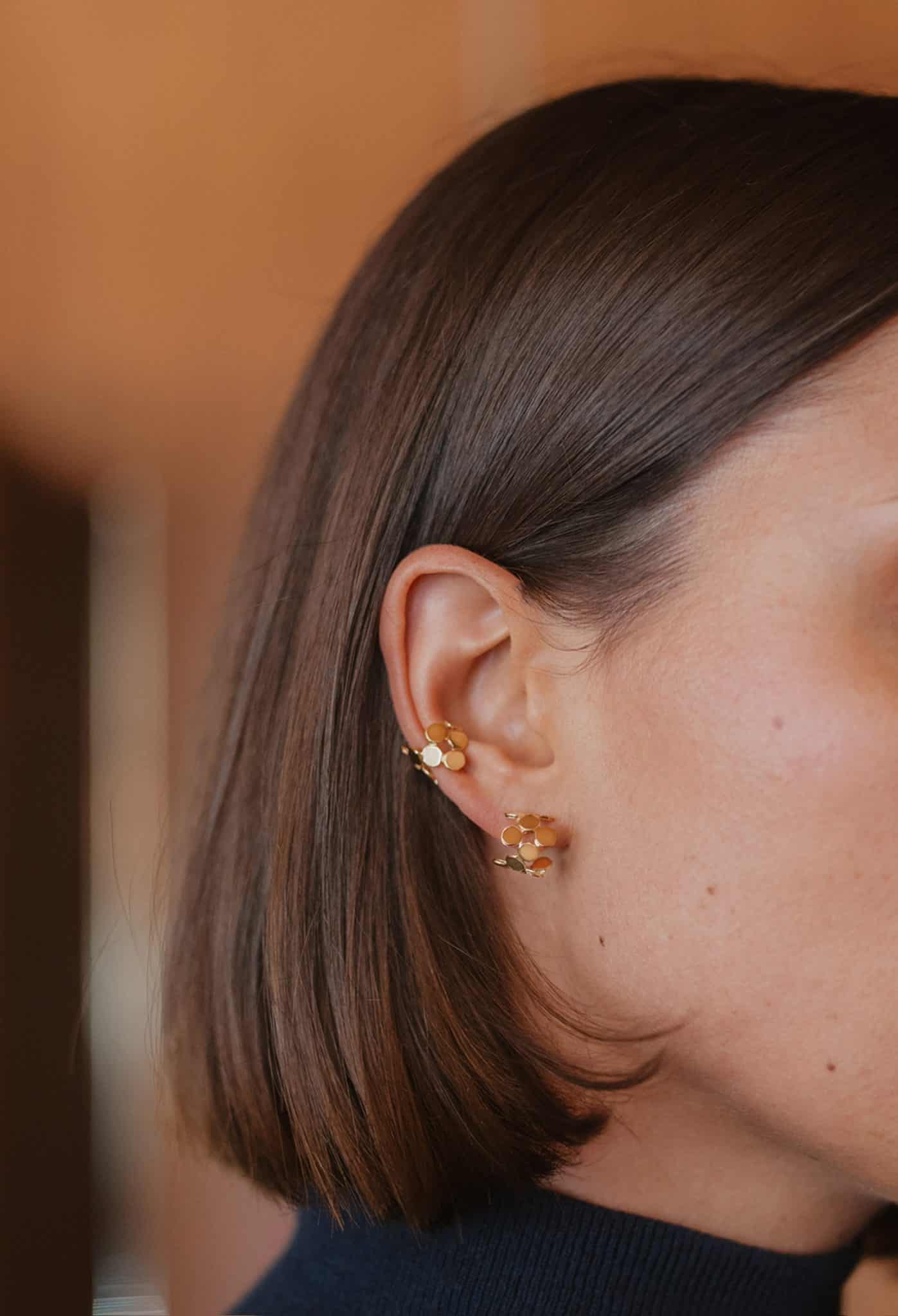 Boucles d'oreilles créoles - Marie Duvert