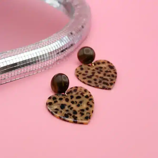 boucles d'oreilles coeur - odette