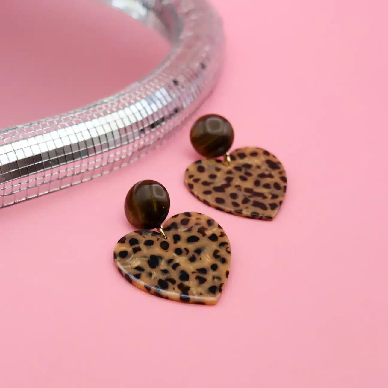 boucles d'oreilles coeur - odette