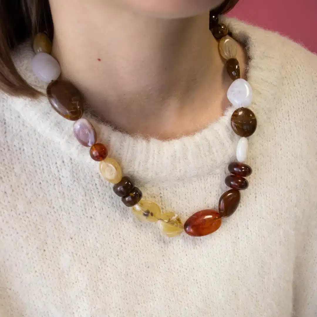 collier perles - odette