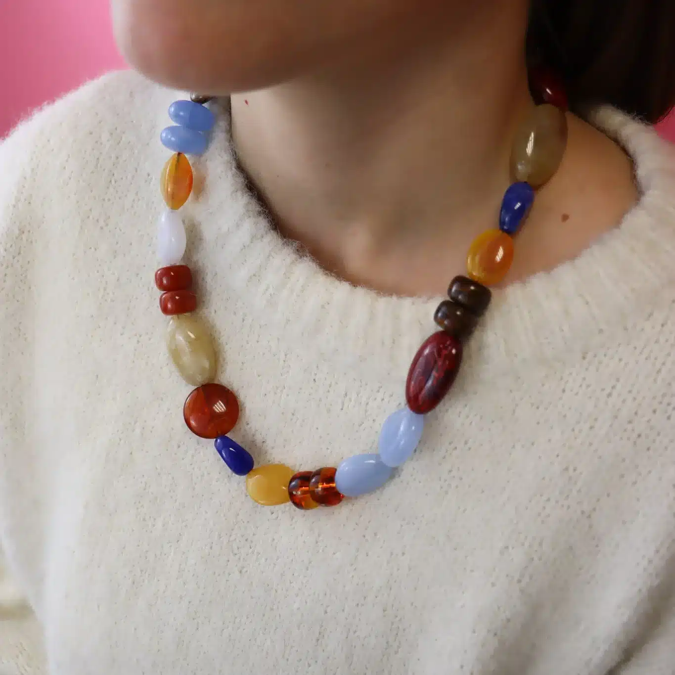 Collier Palma - Multicolore Automnal - Odette – Image 2