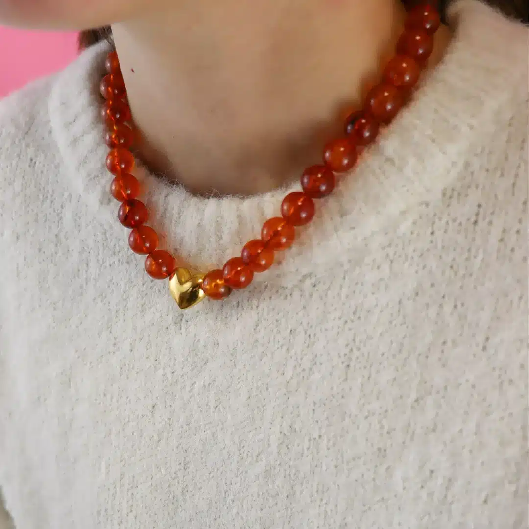 collier perles - Odette