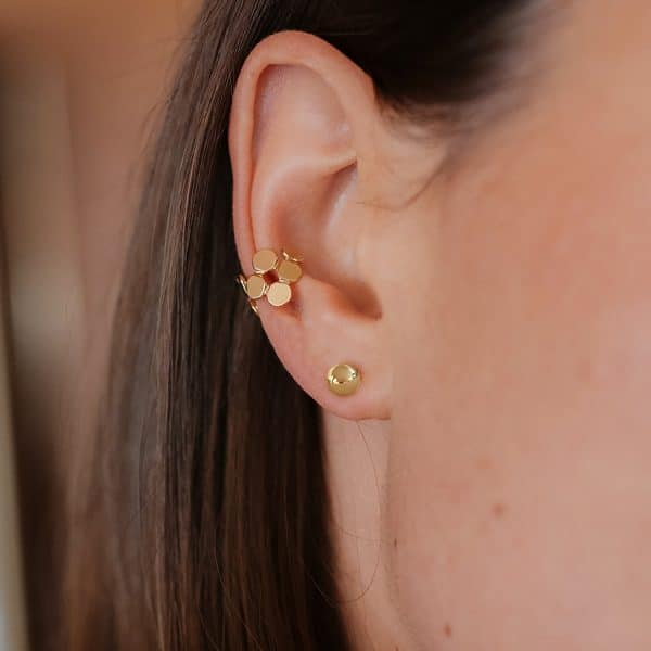Earcuff doré