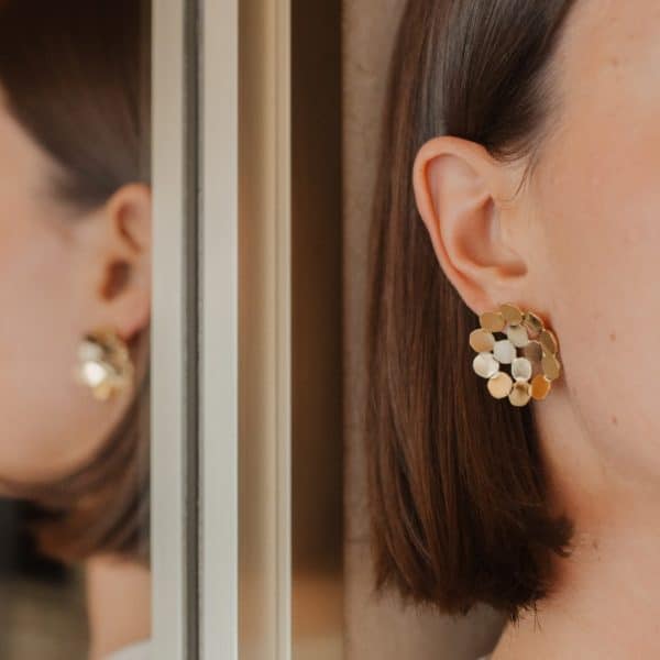 Boucles d'oreilles puces - Marie Duvert